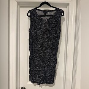 Attention Black‎ Ruched Romper Shorts size XL